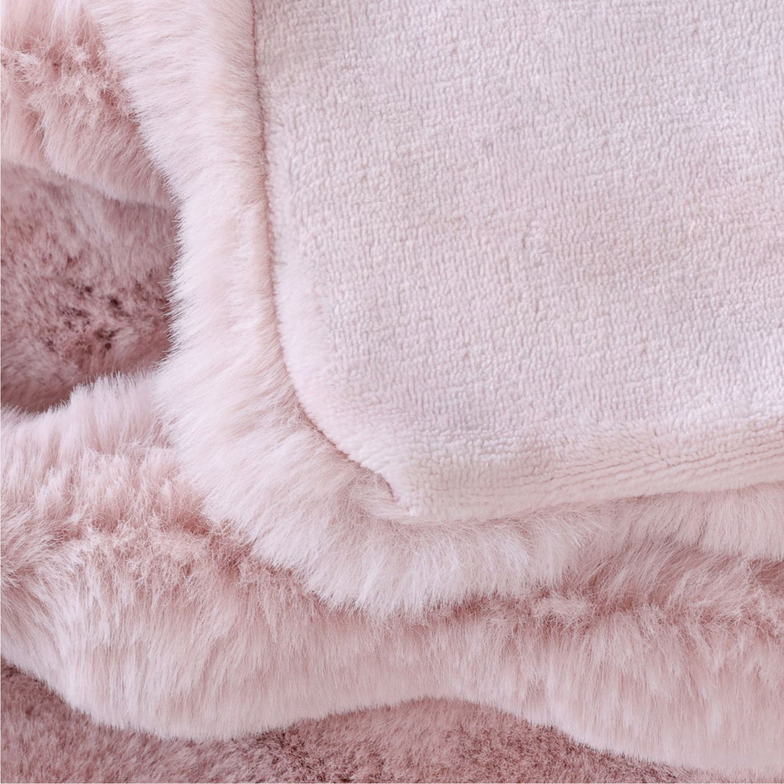 BlanketSolution Fluffy Pink Fuzzy Throw Blankets for Sofa Bedroom - Image 7